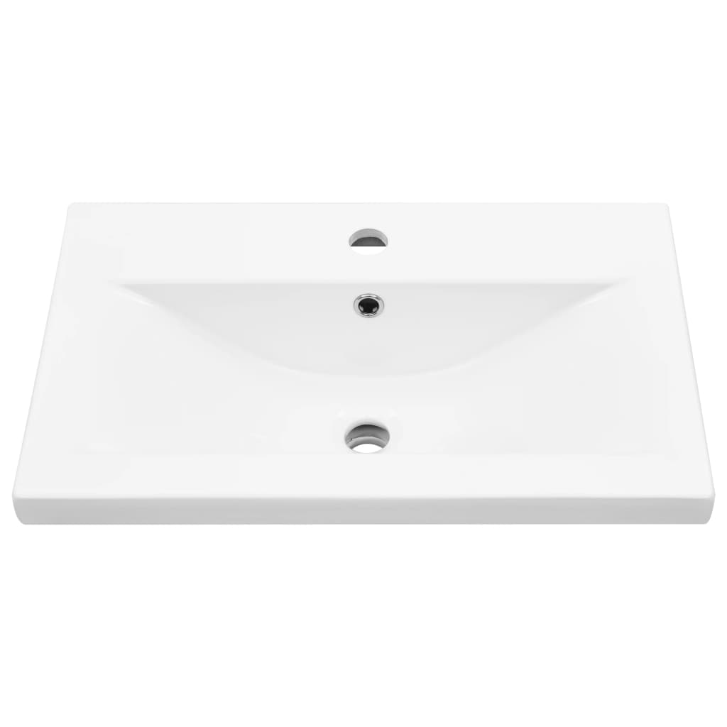 Set Mobili da Bagno 4 pz Rovere Sonoma in Legno Multistrato