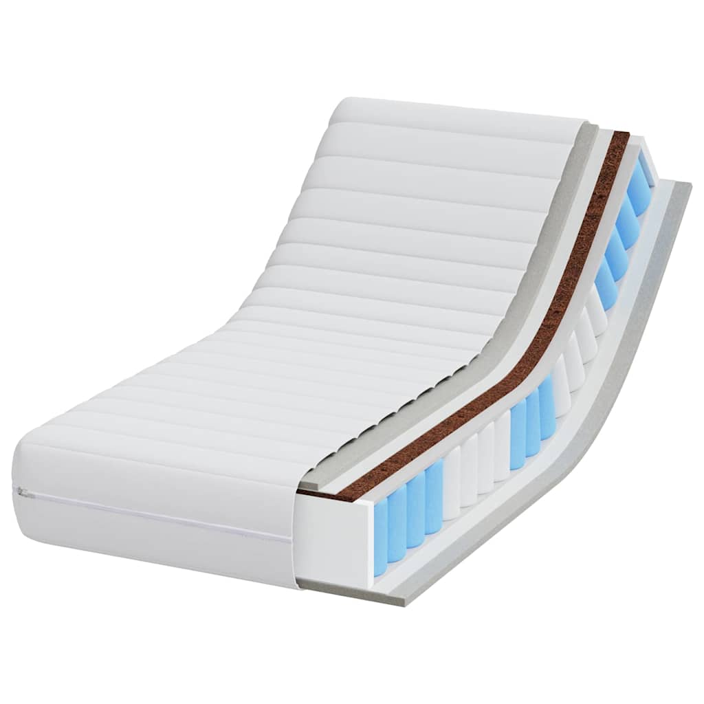Materasso Bianco 60 x 120 cm Molle Insacchettate | homemem39