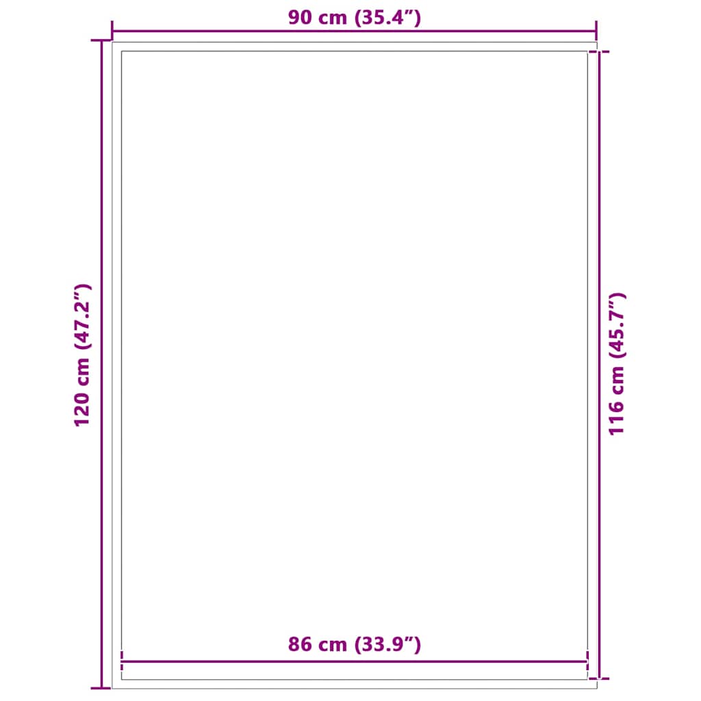 Zerbino Blu 90x120 cm | homemem39