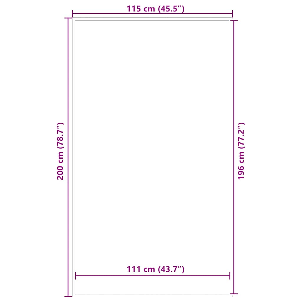 Zerbino Blu 115x200 cm | homemem39