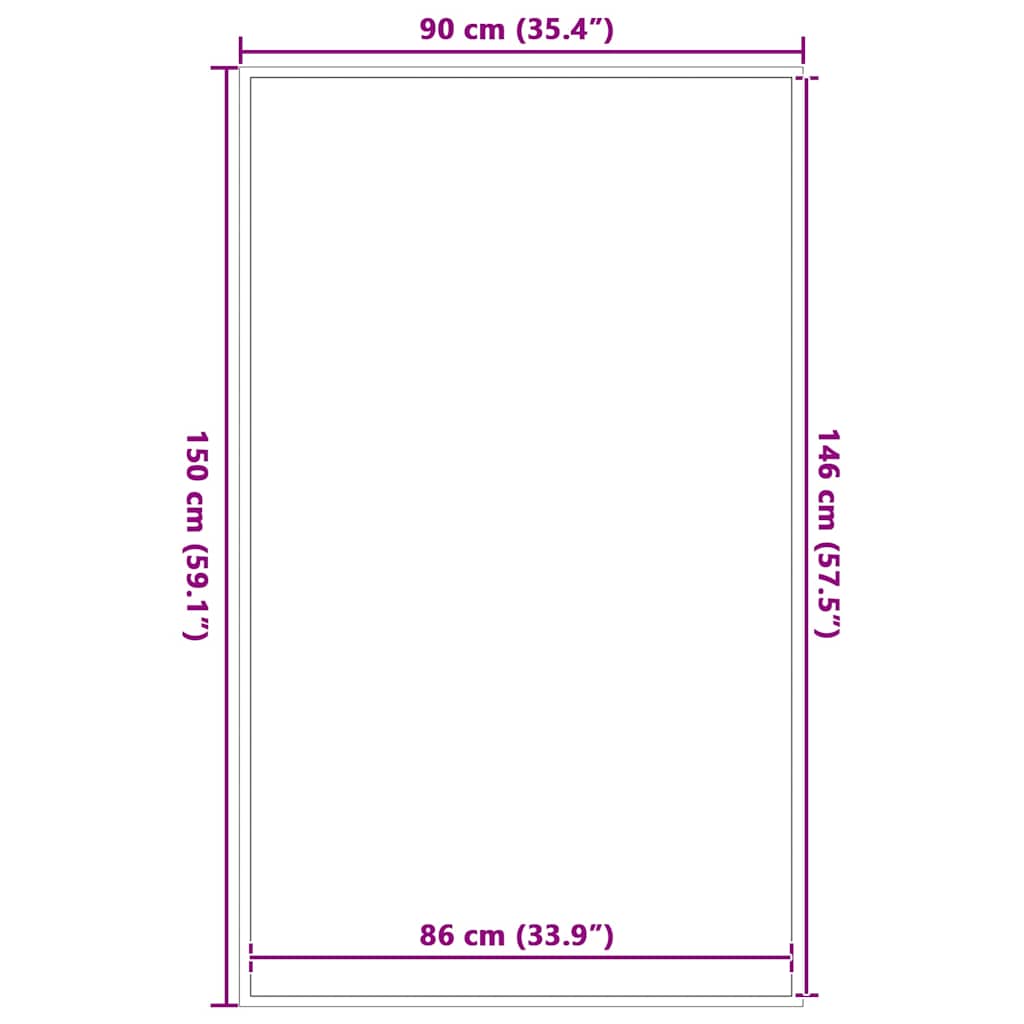 Zerbino Marrone 90x150 cm | homemem39