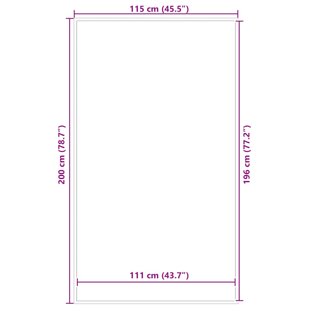 Zerbino Marrone 115x200 cm | homemem39