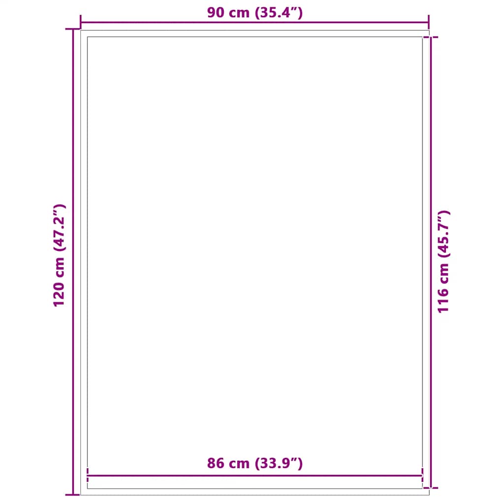 Zerbino a Strisce Nere e Grigie 90x120 cm | homemem39
