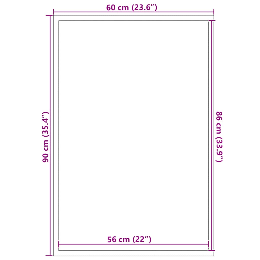 Zerbino Marrone 60x90 cm | homemem39