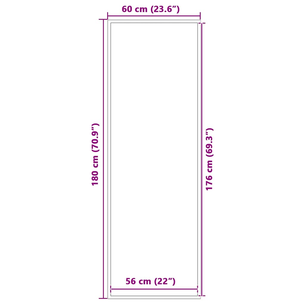 Zerbino Marrone 60x180 cm | homemem39
