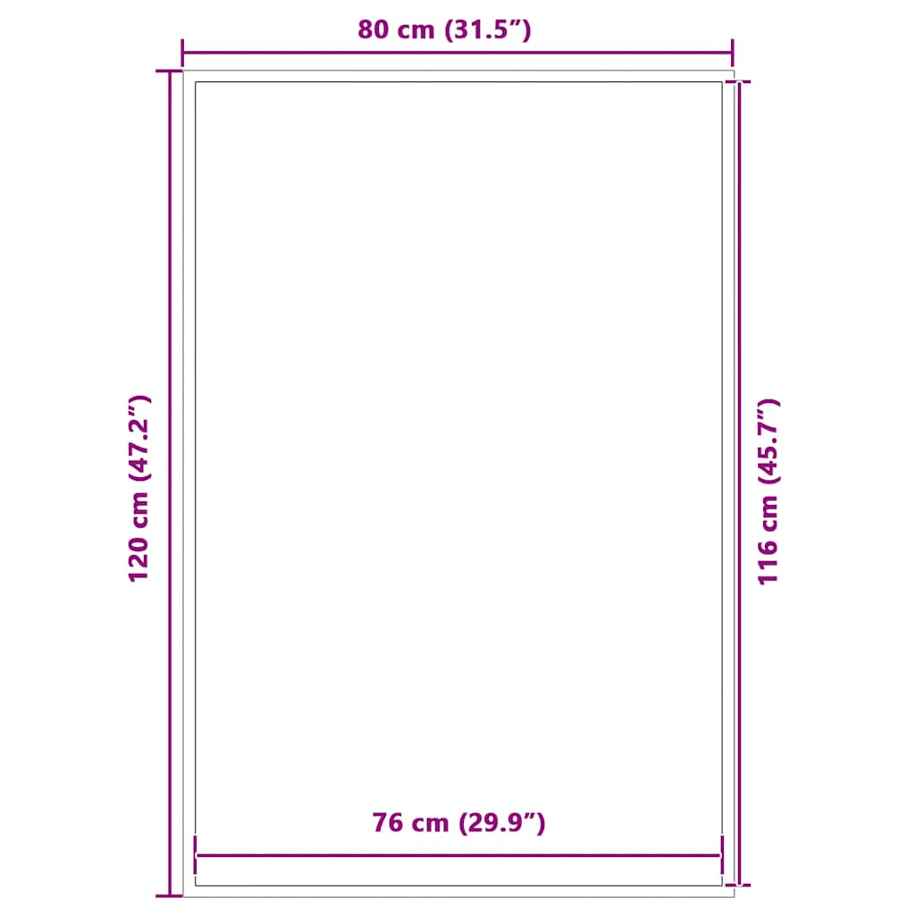 Zerbino Grigio 80x120 cm | homemem39
