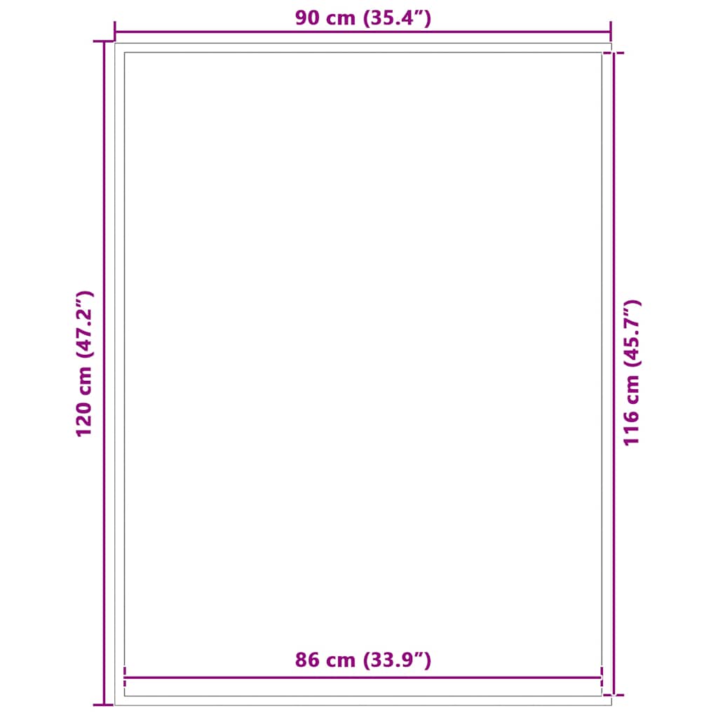 Zerbino Grigio 90x120 cm | homemem39
