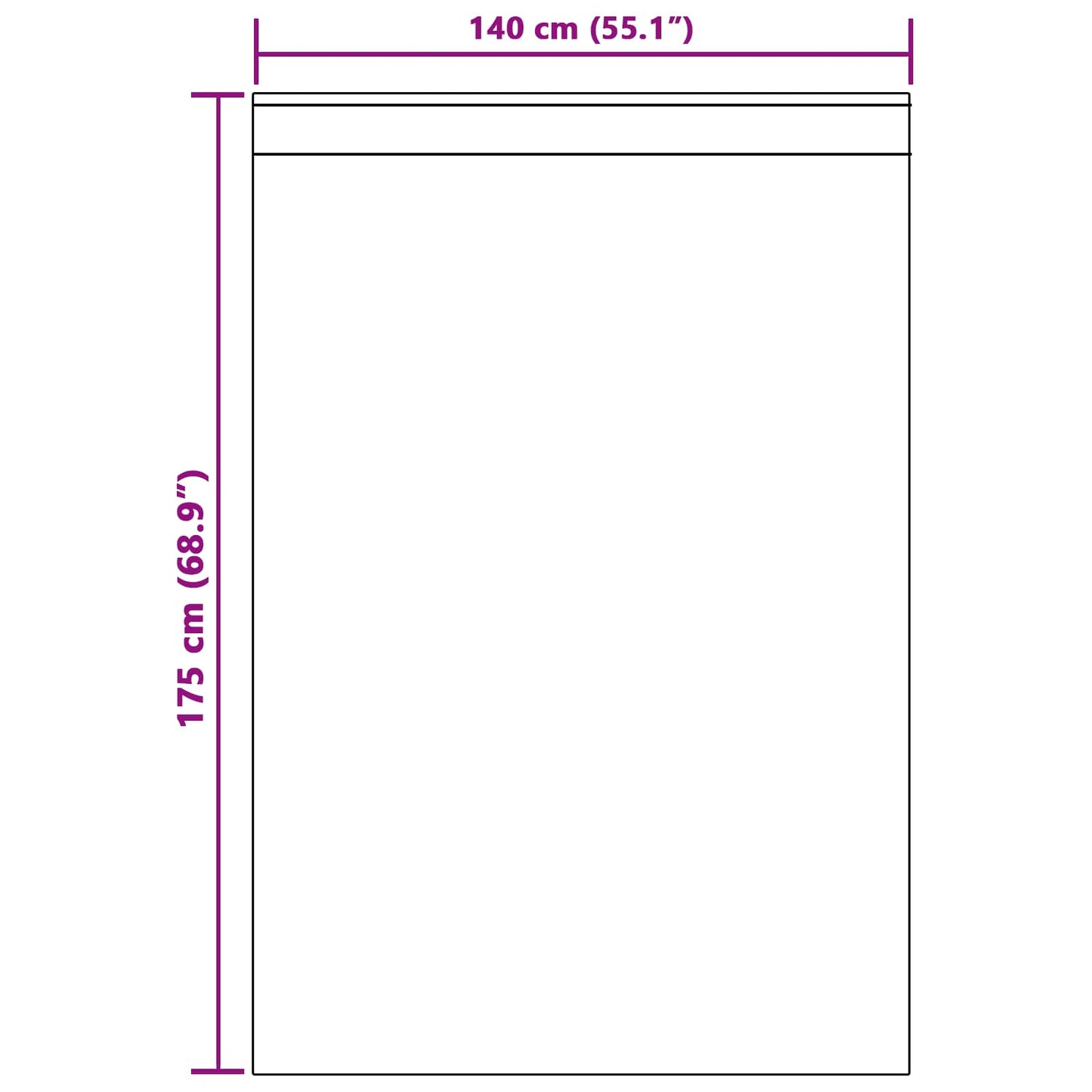 Tende oscuranti 2 pcs Rosa scuro 140 x 175 cm Velluto