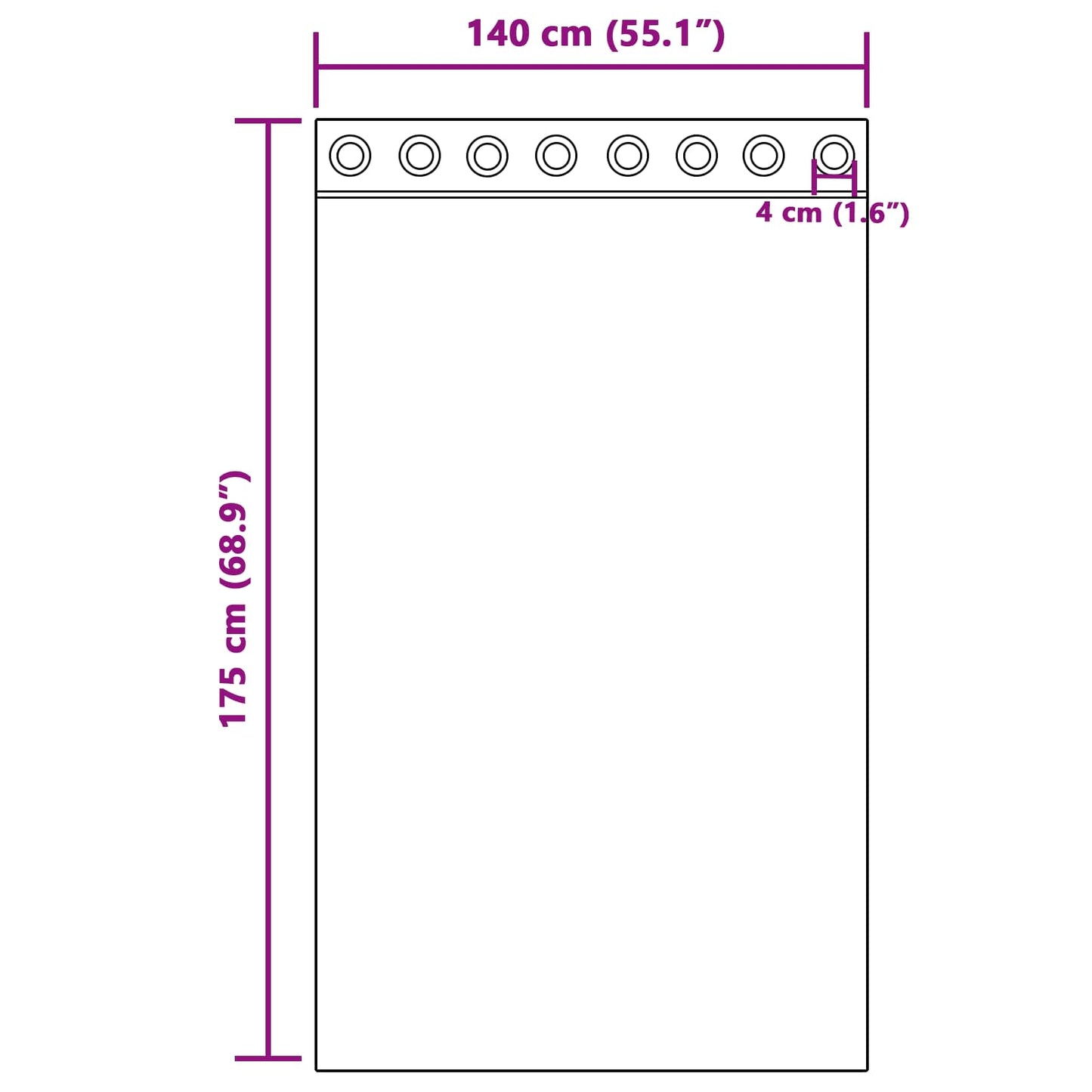 Tende oscuranti 2 pcs Giallo senape 140 x 175 cm Velluto