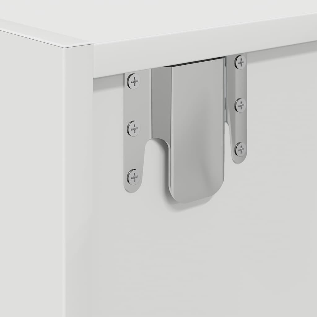 Mobile Porta TV Bianco 60x31x25,5 cm in Legno Multistrato - homemem39