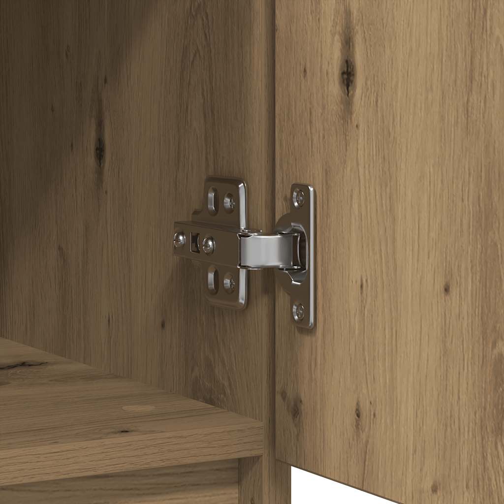 Credenza con Cassetto Rovere Artigianale 71x35x65 cm Truciolato