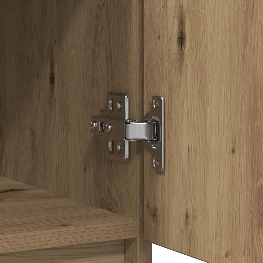 Credenza con Cassetti Rovere Artigianale 71x35x84 cm Truciolato