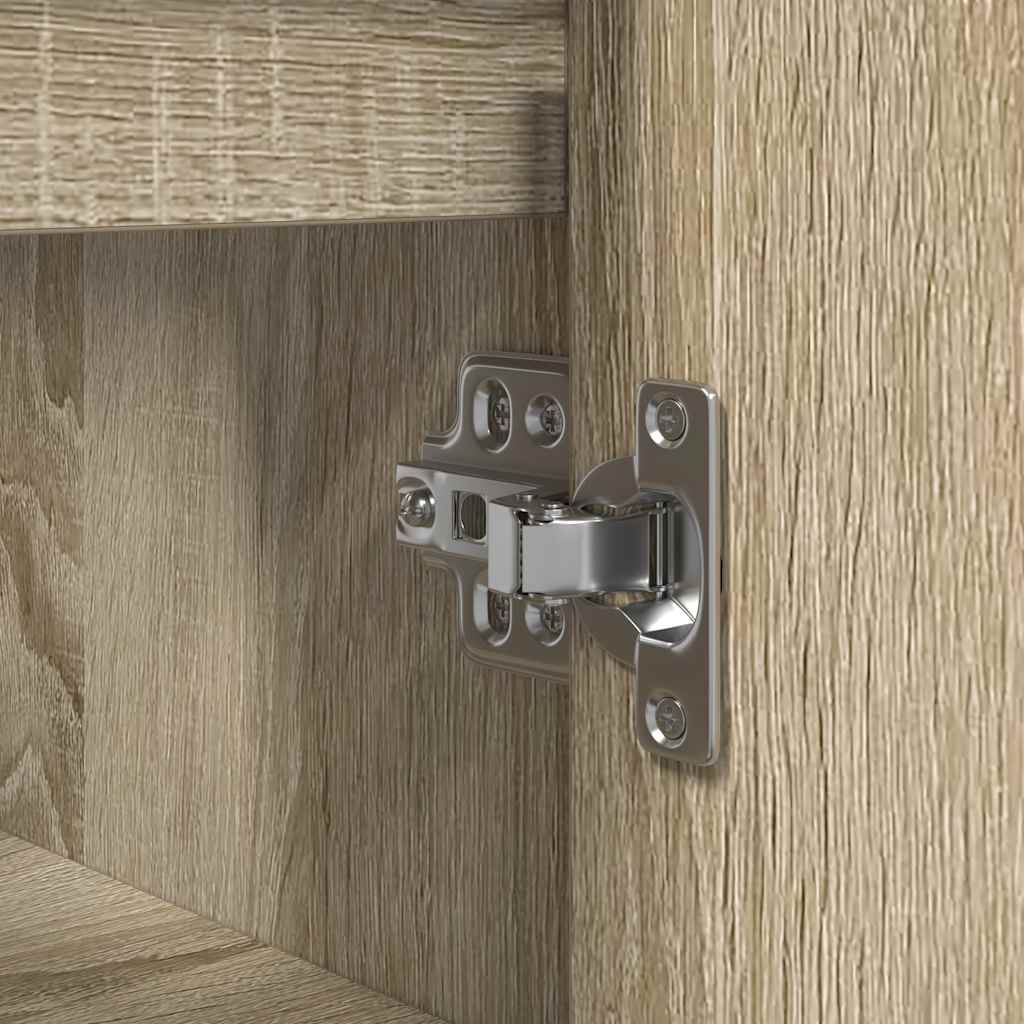 Mobile Lavabo con Cassetti Rovere Sonoma 90x34,5x60 cm