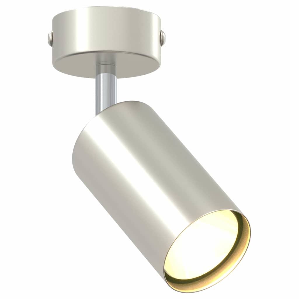 Faretto da soffitto Nichel 6 x 6 x 16 cm Metallo