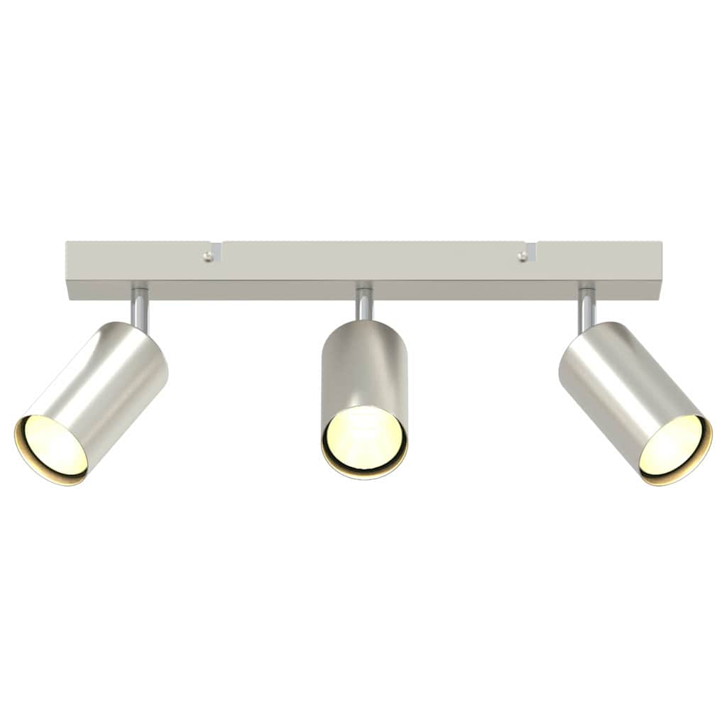 Faretto da soffitto Nichel 38 x 6 x 16 cm Metallo