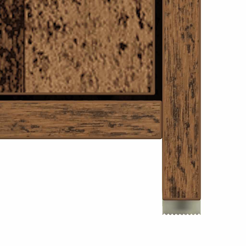 Mobile da Bagno Legno Antico 30x30x183,5 cm in Legno tecnico