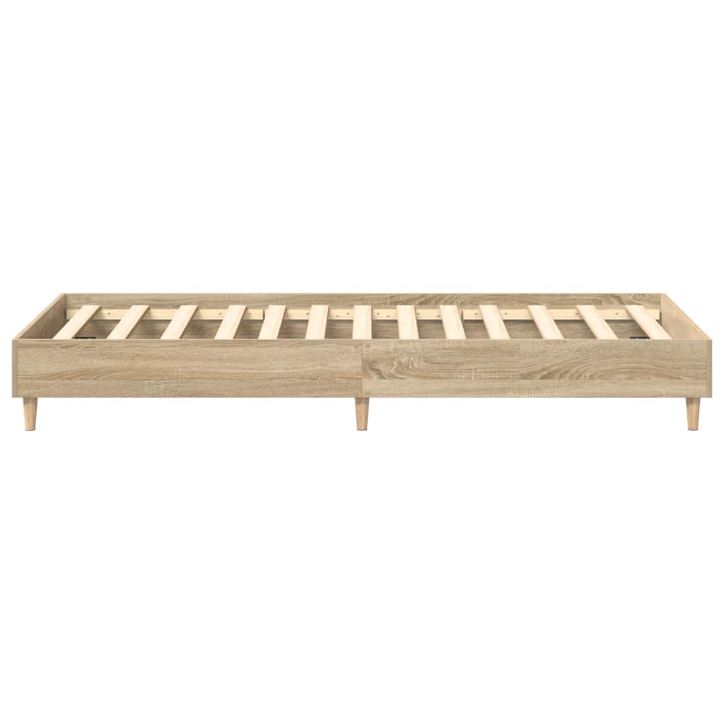 Giroletto senza Materasso Rovere Sonoma 100x200cm in Truciolato