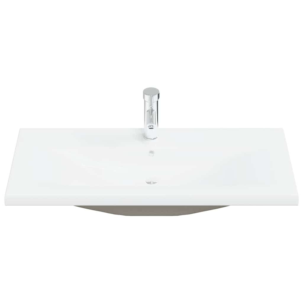 Set Mobili da Bagno 5 pz Rovere Artigianale Legno Multistrato