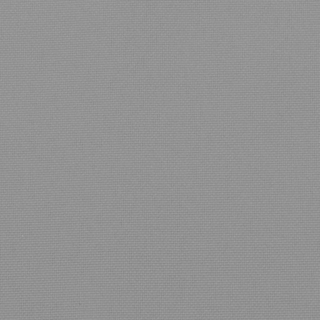 Cuscino per pallet Tessuto Oxford Grigio 180 x 40 x 8 cm | homemem39