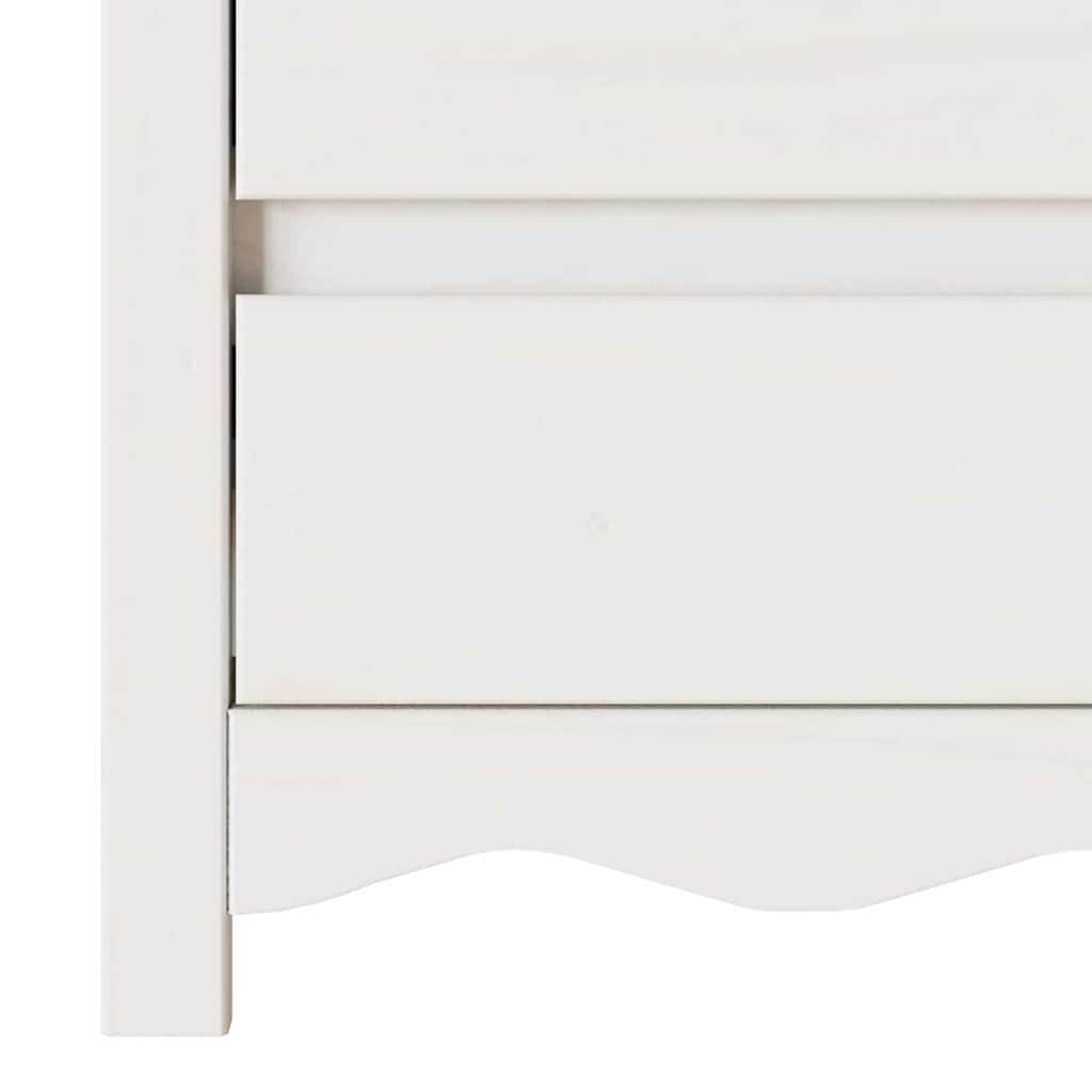 Tavolino da salotto con cassetto Drammen Bianco 45 x 35 x 56 cm | homemem39