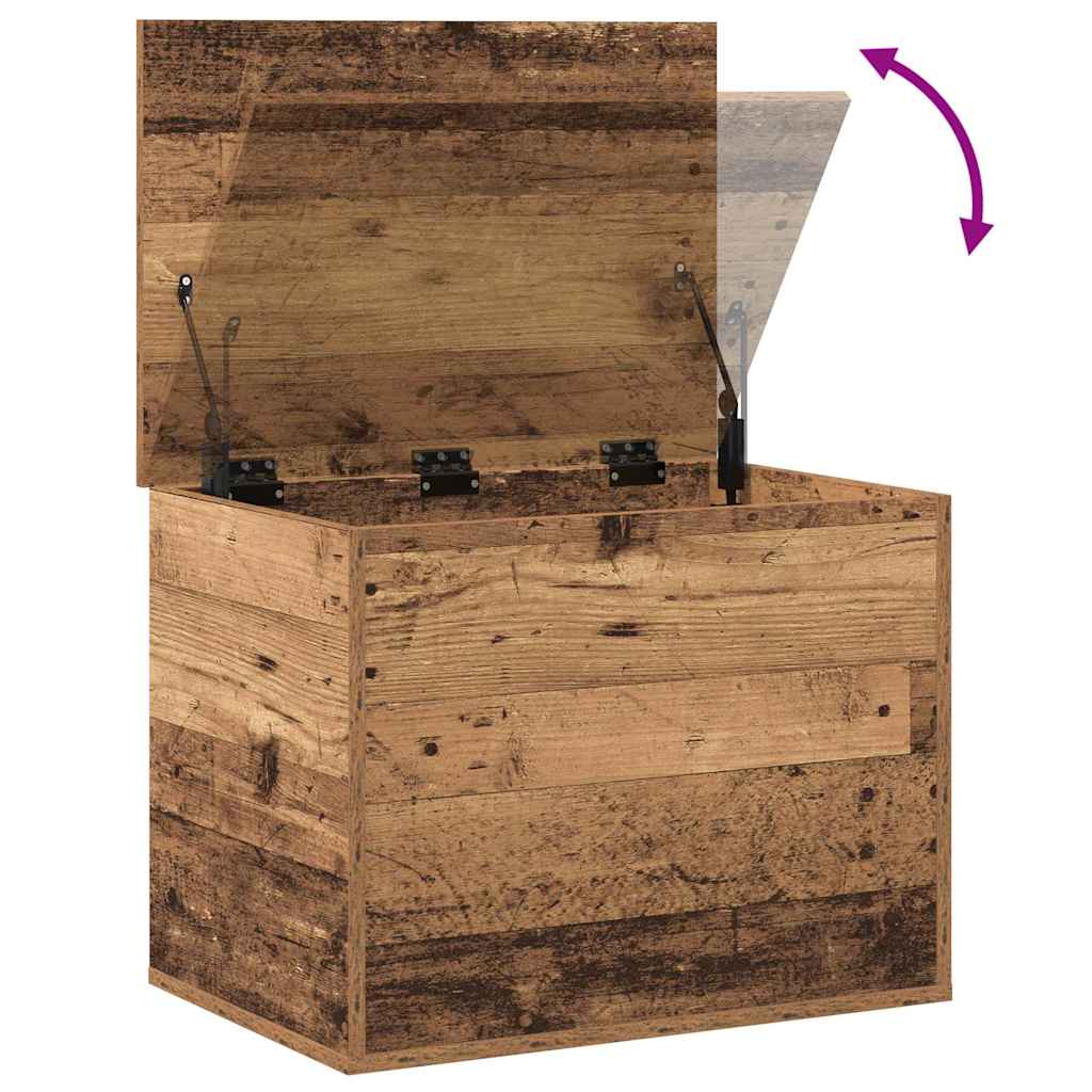 Scatola di Stoccaggio Legno vecchio 60 x 42 x 46 cm