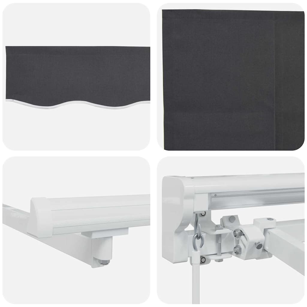 Struttura della tenda Antracite 250 x 200 cm | homemem39