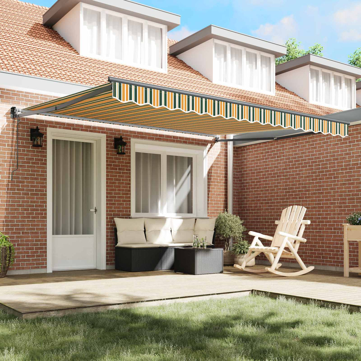 Tenda retrattile e 400 × 350 cm Poliestere