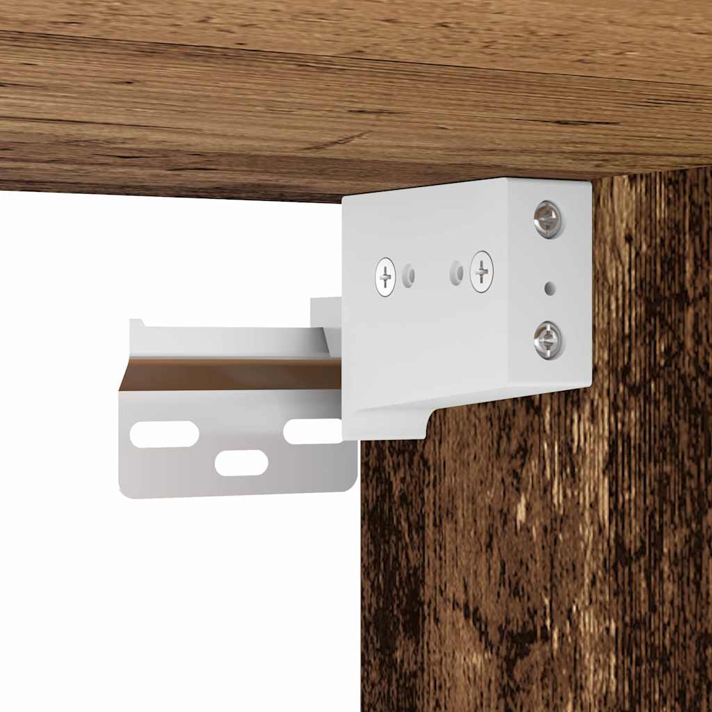 Set di mobili per il bagno 4 pz Legno vecchio | homemem39
