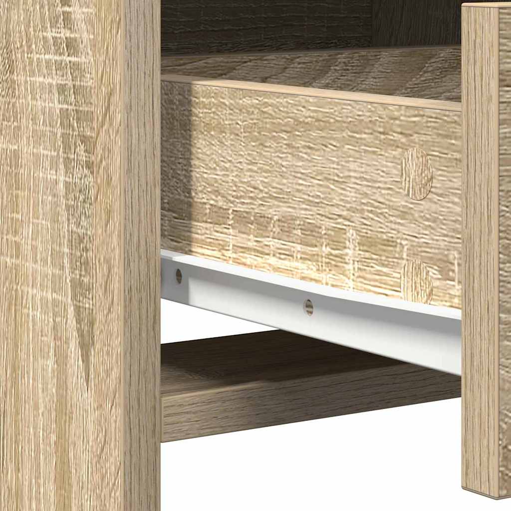 Credenza rovere sonoma 40 x 41 x 135 cm Legno multistrato | homemem39