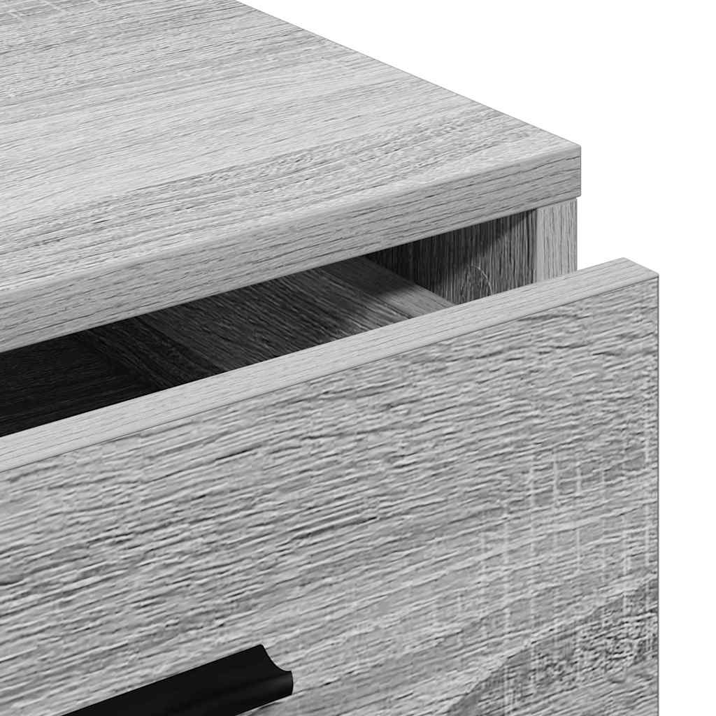 Credenza Grigio sonoma 40 x 41 x 75 cm Legno multistrato