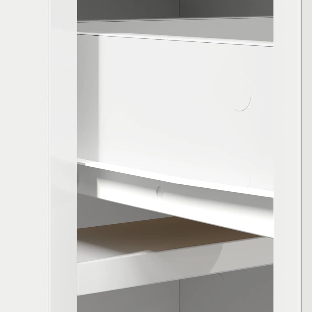 Credenza Bianco 40 x 40,5 x 135 cm Legno multistrato | homemem39