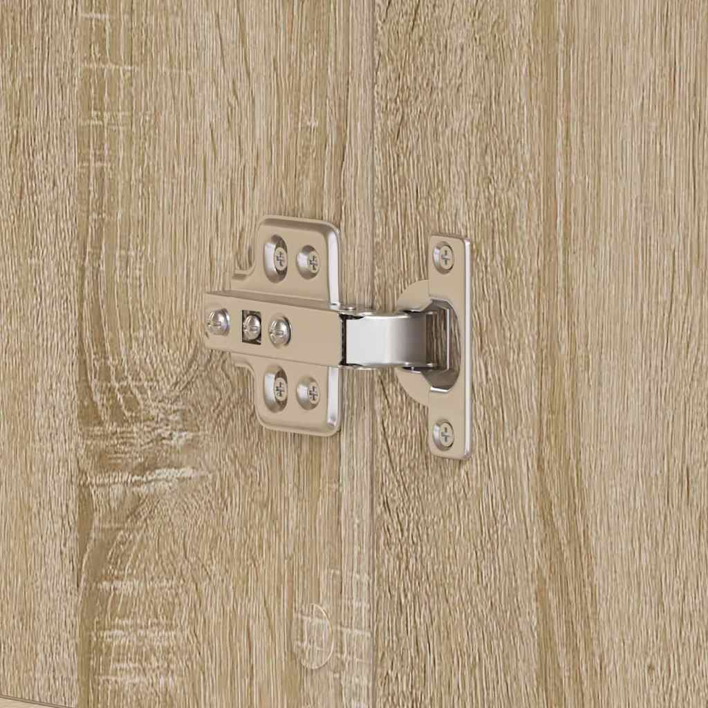 Mobile per scarpe con porta Rovere Sonoma 80 x 39 x 178 cm