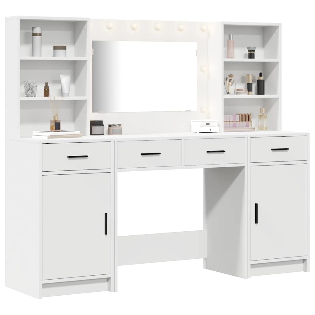 Set da tavolo da trucco con LED 3 pz