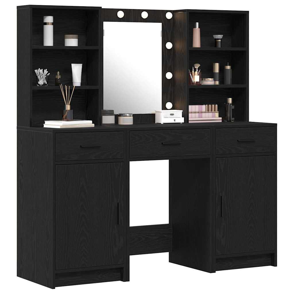 Set da tavolo da trucco con LED 3 pz