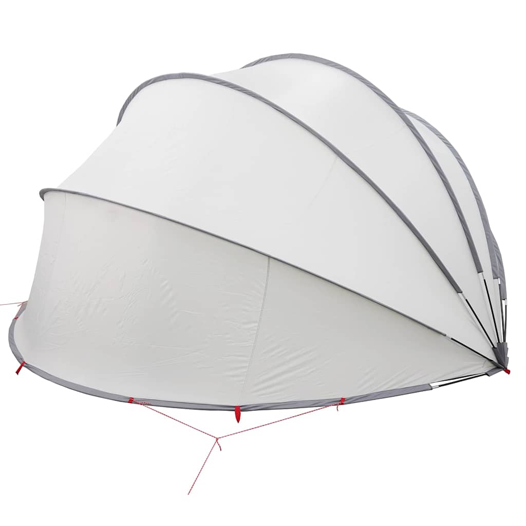 Dome Piscina Grigio e arancione 430 x 430 x 210 cm | homemem39