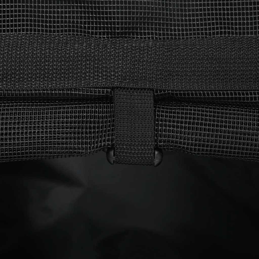 Carrello per animali domestici 3 in 1 Design Blu 48x32x(57-106) cm Tessuto Oxford