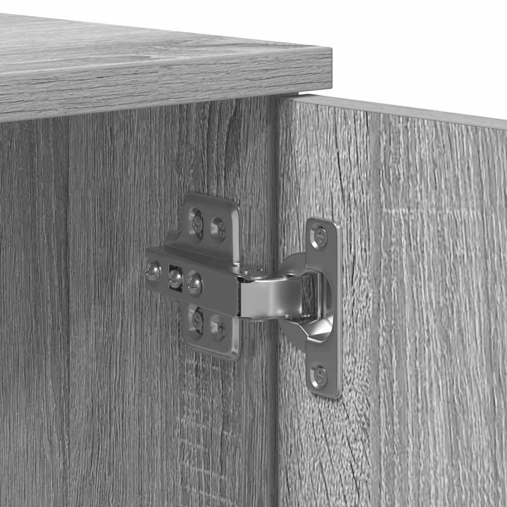 Struttura del letto con cassetto Grigio Sonoma 100 x 200 cm