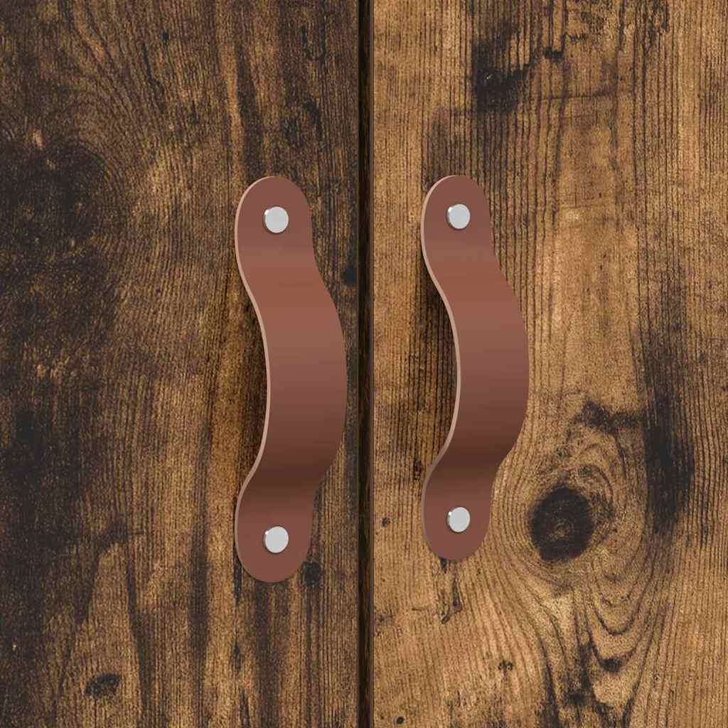 Struttura del letto Rovere fumo 140 x 190 cm Legno multistrato