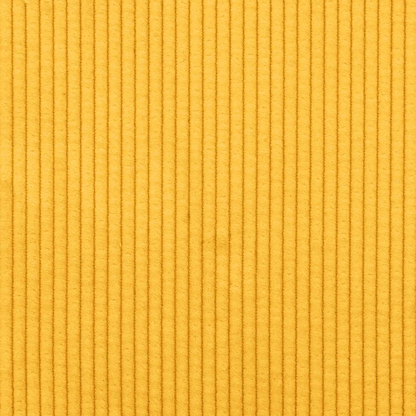 Divano Giallo Chiaro 250 x 188 x 76 cm Tessuto in Cords