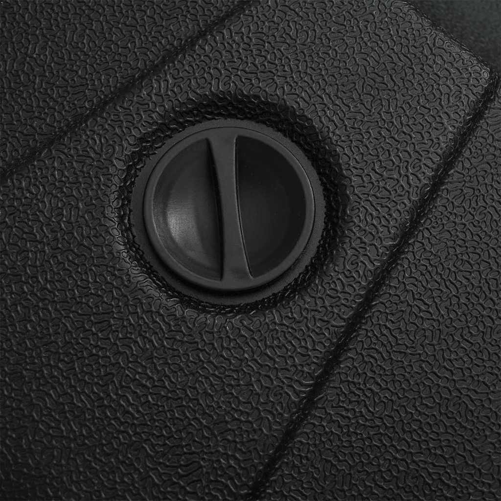 Base per Ombrellone a Braccio Nero 88,5 x 88,5 x 12 cm