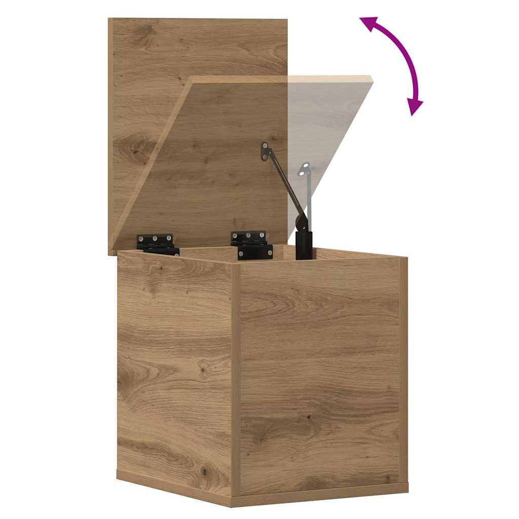 Scatola di Stoccaggio Rovere artigianale 30 x 35 x 35 cm | homemem39