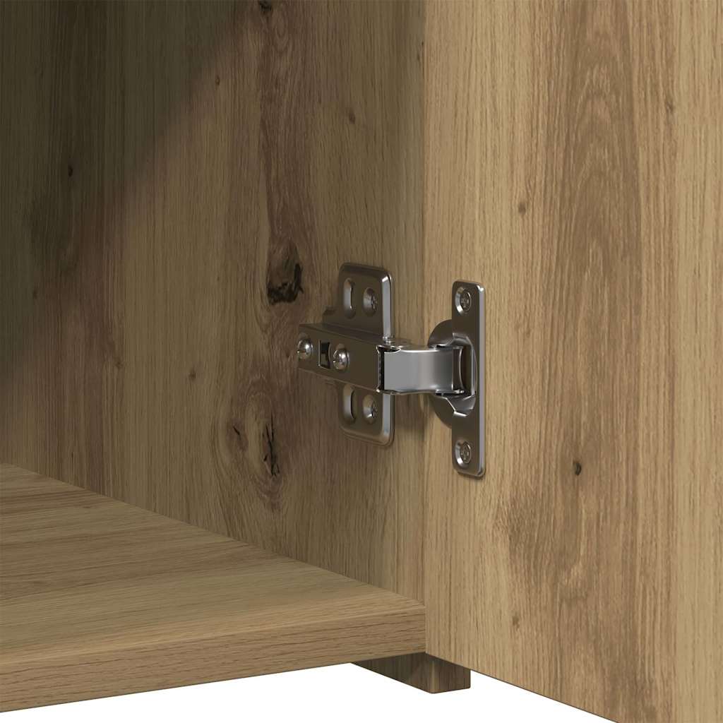 Credenza con cassetto Rovere artigianale 30 x 42,5 x 93 cm