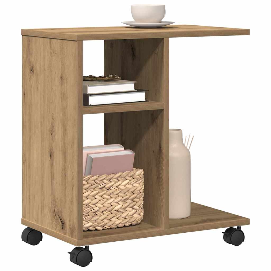 Tavolo da Finestra rovere artigianale 50 x 30 x 55 cm | homemem39