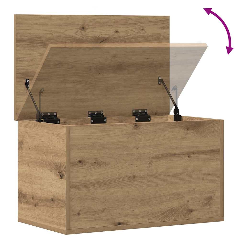 Scatola di Stoccaggio Rovere artigianale 60 x 35 x 35 cm | homemem39