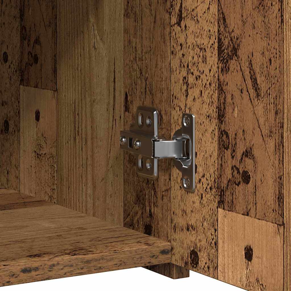 Credenza con cassetto Legno vecchio 30 x 42,5 x 93 cm