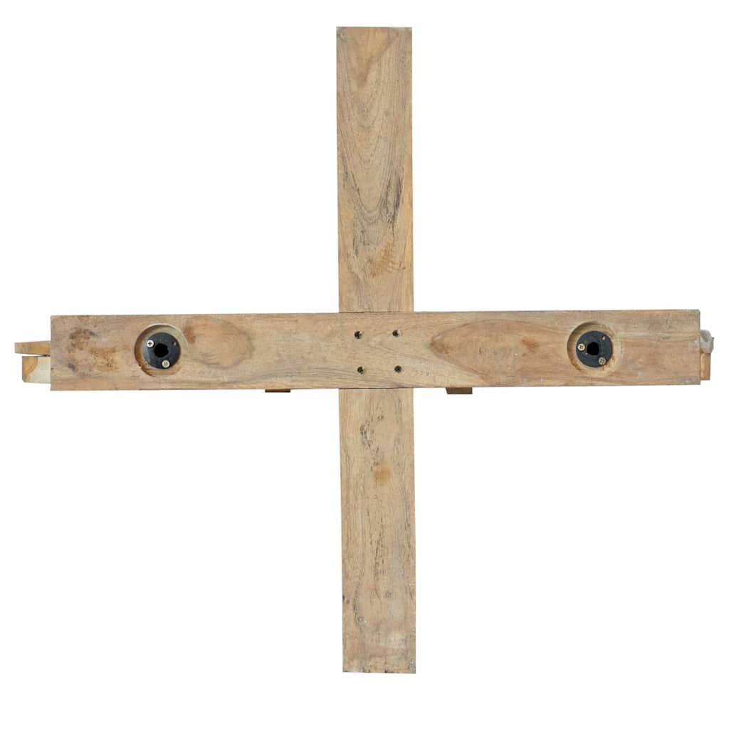 Albero di Natale Marrone 181,5 cm Legno massello di teak | homemem39