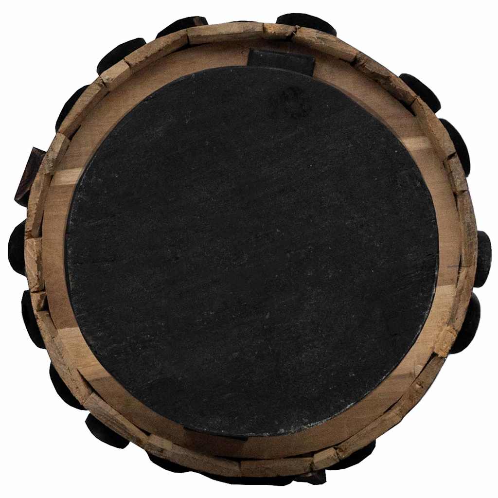 Albero di Natale Marrone 150 cm Legno massello di teak