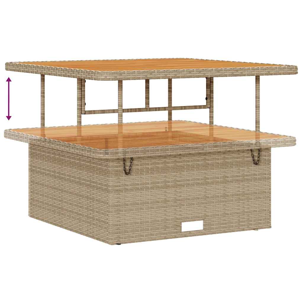 Set Divano da Giardino 12 pz 7-Numero di posti Beige | homemem39
