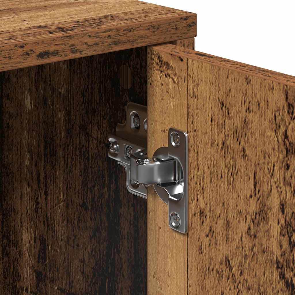 Credenza 2 pcs Legno Antico 60 x 31 x 70 cm Legno multistrato - homemem39