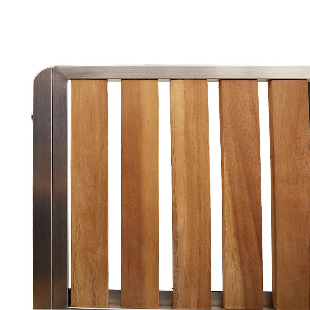 Set da pranzo per esterni 9 pcs Legno di Acacia Massello | homemem39